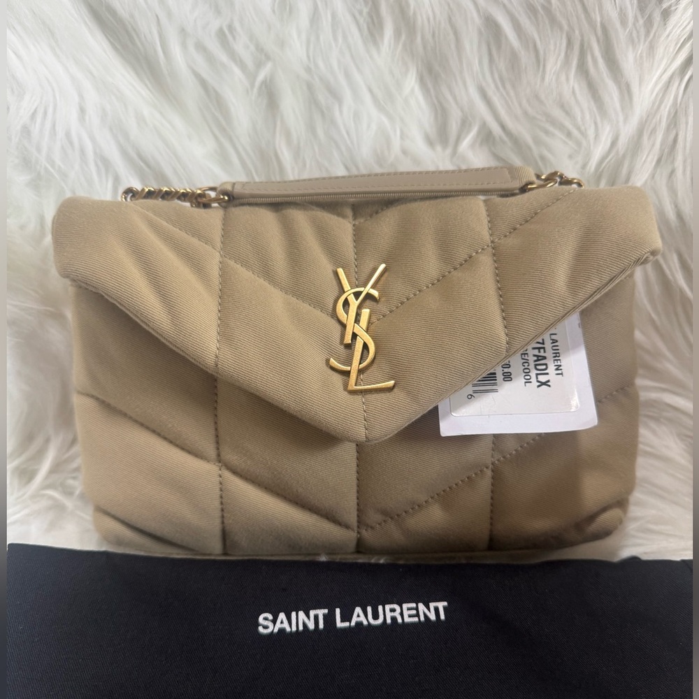 Saint Laurent Toy Puffer Canvas